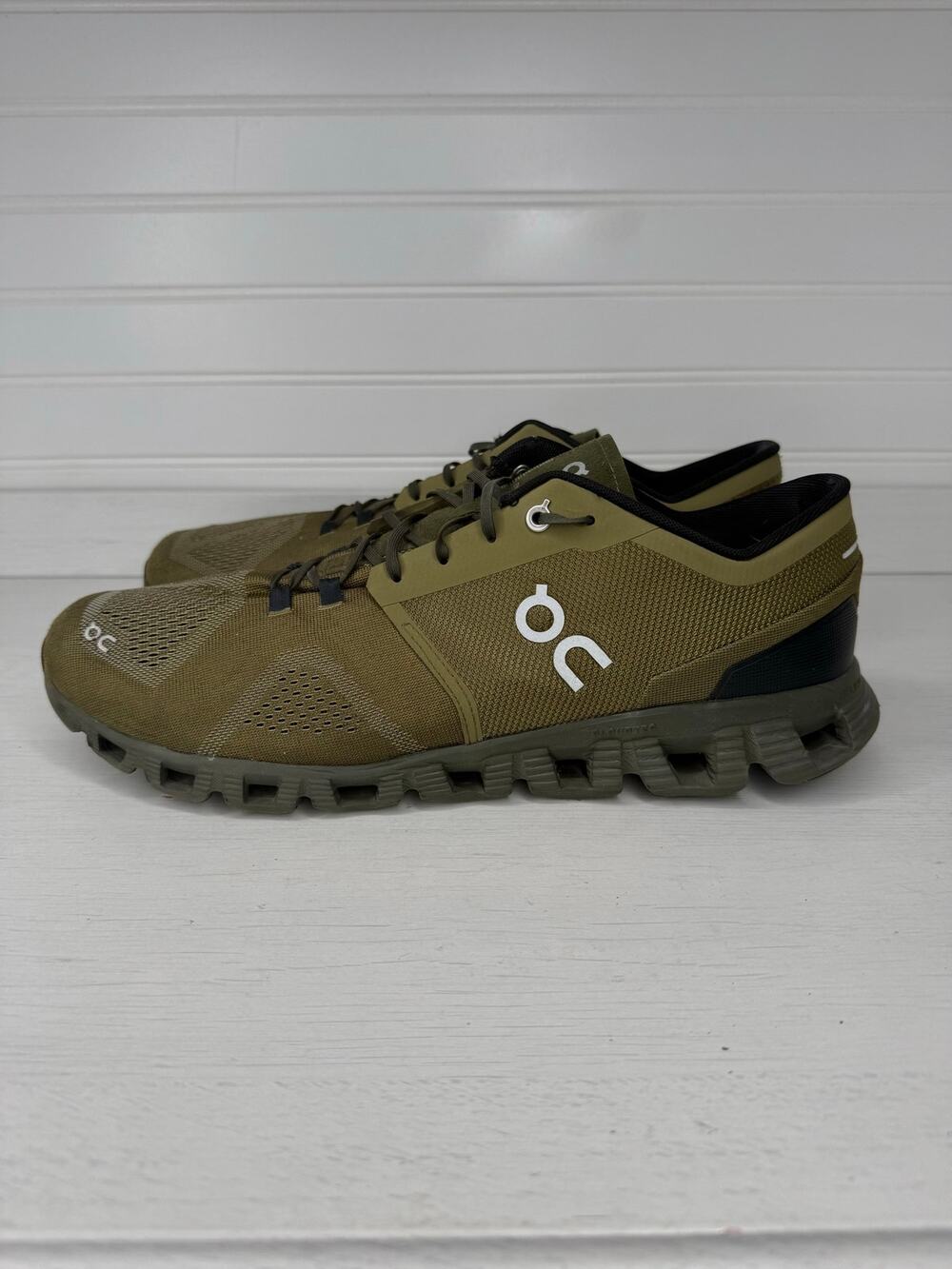 On Cloud X Olive Fir Men’s Size 13 Running Training Shoes 40.99242 Green